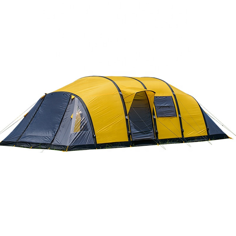 8-10 Wong Luxury Family Gedhe Camping Inflatable Tarub