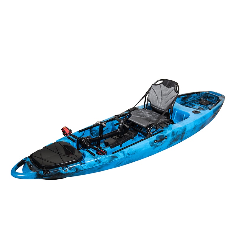 Inflatable Fishing Kayak karo Transom