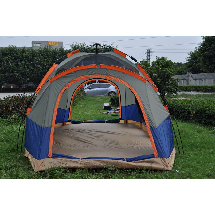 Tenda Kanvas Katun Bentuk Lonceng Luar Ruangan
